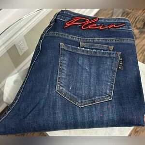 NWOT Philipp Plein 💀 Men’s Jeans 👖- Size 40, Blue